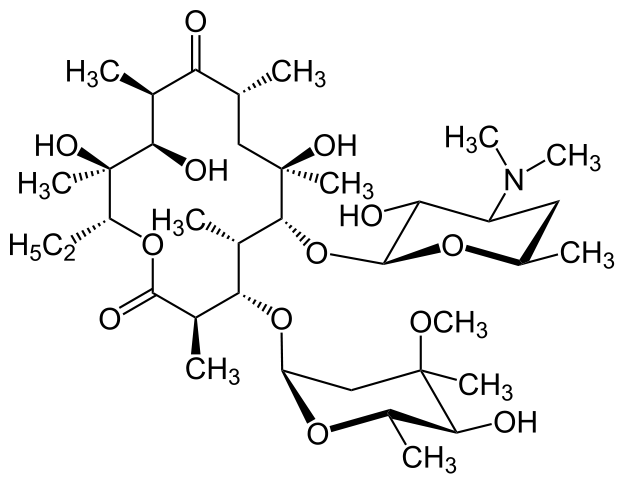 Tetracycline molecule ball-and-stick animation.