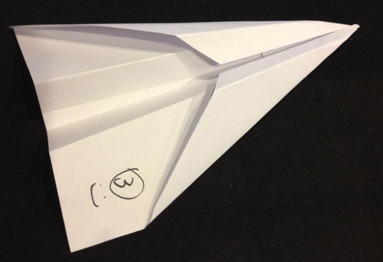 Paper Airplane Design "The Arrow"
