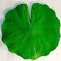 Artificial floating lilly pad for amphibian or reptile aquarium