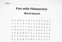Flatworm Planaria Word Search