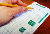 Scantron Test Form Being Used
